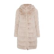 Herno Chantilly Pufferjacka Beige, Dam