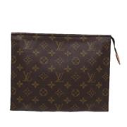 Louis Vuitton Vintage Pre-owned Canvas kuvertvskor Brown, Dam