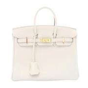 Hermès Vintage Pre-owned Laeder handvskor White, Dam