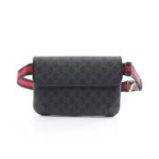 Gucci Vintage Pre-owned Canvas gucci-vskor Black, Dam