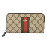 Gucci Vintage Pre-owned Canvas plnbcker Beige, Dam