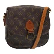 Louis Vuitton Vintage Pre-owned Canvas louis-vuitton-vskor Brown, Dam