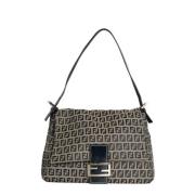 Fendi Vintage Pre-owned Canvas fendi-vskor Blue, Dam