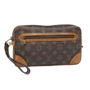 Louis Vuitton Vintage Pre-owned Canvas kuvertvskor Brown, Dam