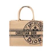 Dior Vintage Pre-owned Canvas dior-vskor Beige, Dam