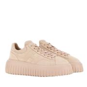 Hogan Ränder Sneaker Beige, Dam