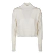 Pinko Stilren Spuma Sweater White, Dam