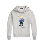 Ralph Lauren Vtgsnwfkbrhd Sweatshirt White, Dam