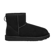 UGG Svarta Klassiska Fårskinnsstövlar Black, Dam