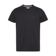 Tommy Jeans Vår/Sommar Jersey Tee Black, Herr