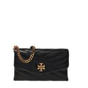 Tory Burch Kira plånbok på rem Black, Dam