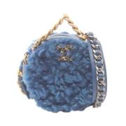 Chanel Vintage Pre-owned Laeder chanel-vskor Blue, Dam