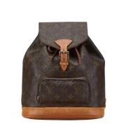 Louis Vuitton Vintage Pre-owned Canvas ryggsckar Brown, Dam