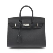 Hermès Vintage Pre-owned Canvas handvskor Black, Dam