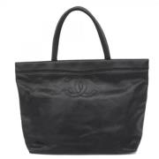 Chanel Vintage Pre-owned Laeder chanel-vskor Black, Dam