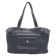 Prada Vintage Pre-owned Canvas totevskor Black, Dam