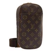 Louis Vuitton Vintage Pre-owned Canvas louis-vuitton-vskor Brown, Dam