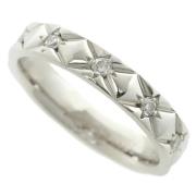 Chanel Vintage Pre-owned Metall ringar Gray, Dam