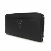 Louis Vuitton Vintage Pre-owned Laeder plnbcker Black, Dam