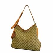 Gucci Vintage Pre-owned Canvas gucci-vskor Brown, Dam