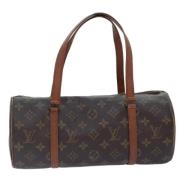 Louis Vuitton Vintage Pre-owned Canvas louis-vuitton-vskor Brown, Dam