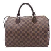 Louis Vuitton Vintage Pre-owned Laeder handvskor Brown, Dam