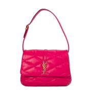 Yves Saint Laurent Vintage Pre-owned Laeder handvskor Pink, Dam