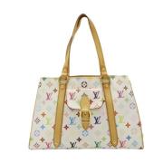 Louis Vuitton Vintage Pre-owned Canvas louis-vuitton-vskor White, Dam