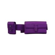 Gucci Vintage Pre-owned Canvas gucci-vskor Purple, Dam