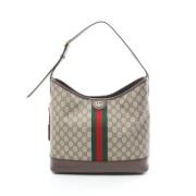 Gucci Vintage Pre-owned Laeder gucci-vskor Beige, Dam