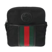 Gucci Vintage Pre-owned Tyg gucci-vskor Black, Dam