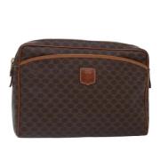 Celine Vintage Pre-owned Canvas kuvertvskor Brown, Dam