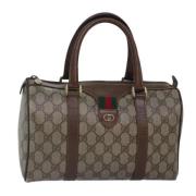 Gucci Vintage Pre-owned Canvas handvskor Beige, Dam