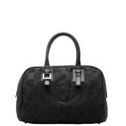 Loewe Pre-owned Pre-owned Canvas handvskor Black, Dam