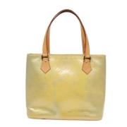 Louis Vuitton Vintage Pre-owned Laeder louis-vuitton-vskor Yellow, Dam