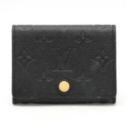 Louis Vuitton Vintage Pre-owned Laeder plnbcker Black, Dam