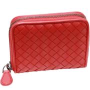 Bottega Veneta Vintage Pre-owned Laeder plnbcker Red, Dam