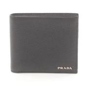 Prada Vintage Pre-owned Laeder plnbcker Black, Dam