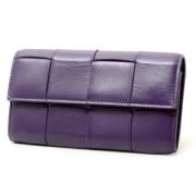 Bottega Veneta Vintage Pre-owned Laeder plnbcker Purple, Dam