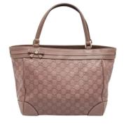 Gucci Vintage Pre-owned Laeder totevskor Pink, Dam