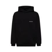 Balenciaga Hoodie Black, Herr