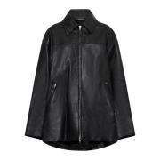 Balenciaga Svarta Vinterrockar Black, Dam