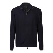 Emporio Armani Stilren Zip Sweater Blue, Herr