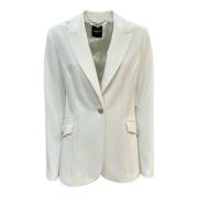 Guess Celia Blazer i Twill Stretch White, Dam