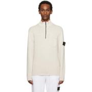 Stone Island Stilfull Stickad Tröja Beige, Herr