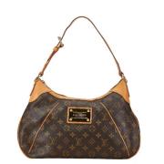 Louis Vuitton Vintage Pre-owned Canvas handvskor Brown, Dam