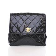 Chanel Vintage Pre-owned Laeder chanel-vskor Black, Dam