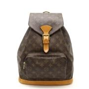 Louis Vuitton Vintage Pre-owned Canvas ryggsckar Brown, Dam