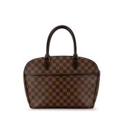 Louis Vuitton Vintage Pre-owned Canvas handvskor Brown, Dam