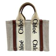 Chloé Pre-owned Pre-owned Canvas totevskor Beige, Dam